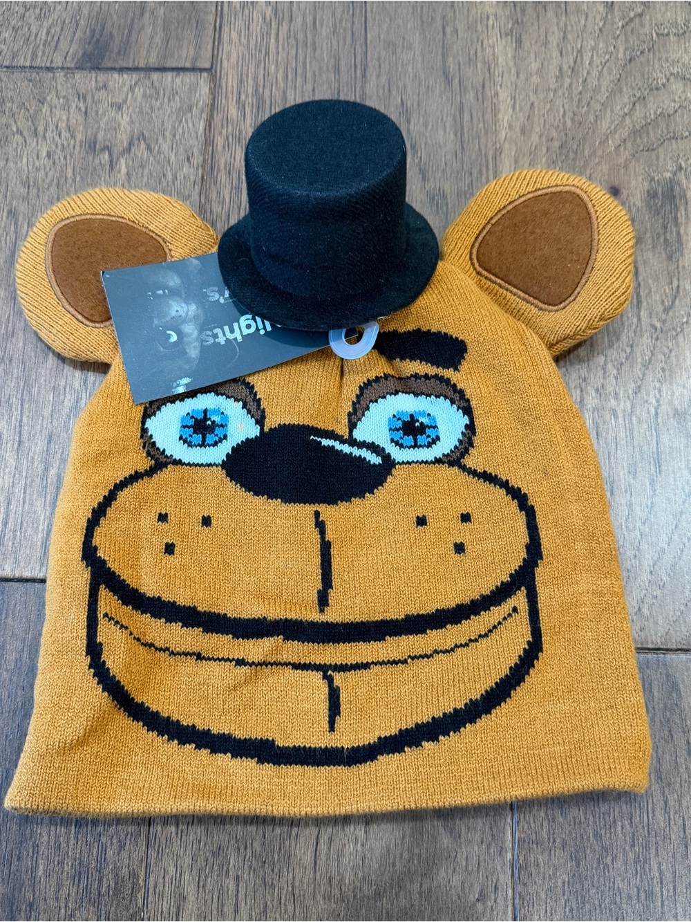 Five Nights at Freddy’s Freddy Fazbear 3D Top Hat Cosplay Beanie Hat
